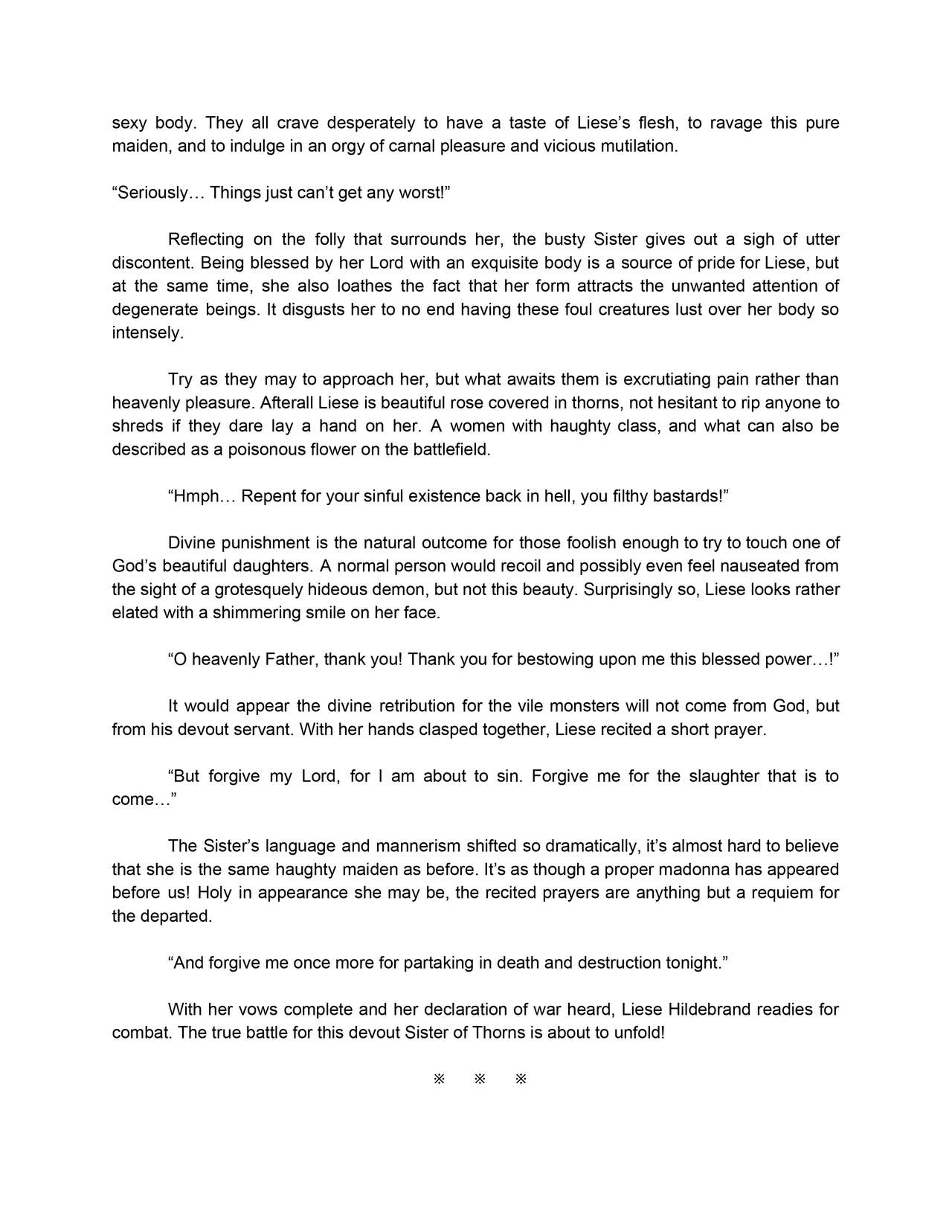 Nengoku no Liese appetizer | Liese Within the Hellish Slimy Prison: Appetizer page 8 full