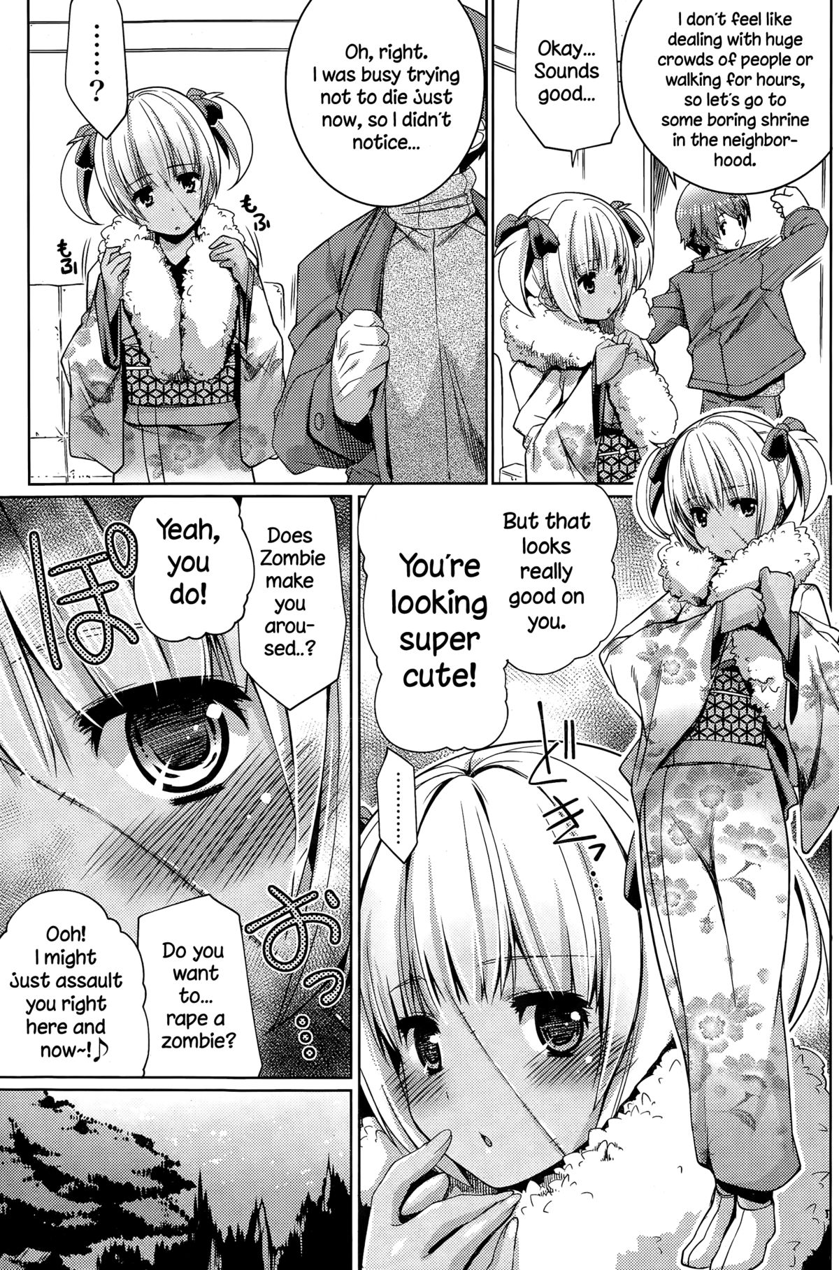 Hatsumoude of the Zombie page 5 full