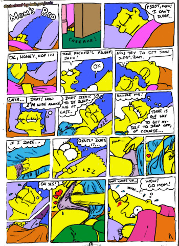 [Jimmy] Mom's Bed (The Simpsons) [Hi-Quality] [colorized by knk projects] cover