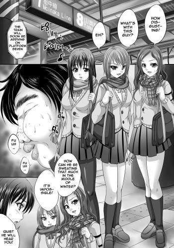 [Nao Takami] Busamen ga Tsuukin Densha no Jikan o Tomete JK ni xx (Hitozuma Saimin Enkou) [English] [naxusnl] [Digital] cover