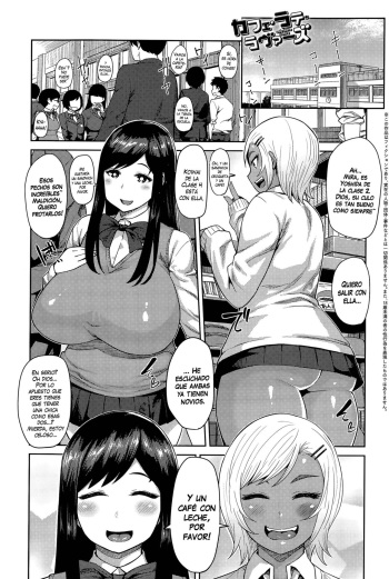 [Methonium] Cafe Latte Lovers (COMIC Anthurium 028 2015-08) [Spanish] [XHentai95] cover