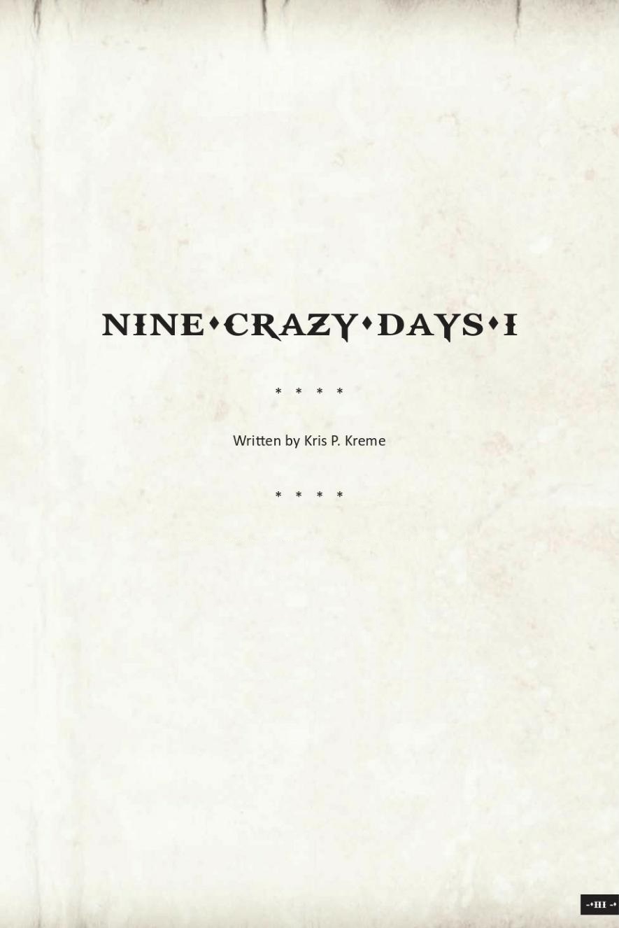 Nine Crazy Days 1-3 page 3 full