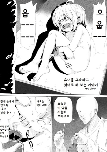[Danrenji] Youjo o Kousokushite Sukikatteshite Miru Hanashi | 유녀를 구속하고 멋대로 해 보는 이야기 [Korean] [LWND] cover