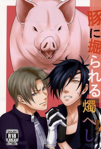 (Senka no Toki) [Hot Inari (Nari)] Buta ni Horareru ShokuHeshi (Touken Ranbu) cover