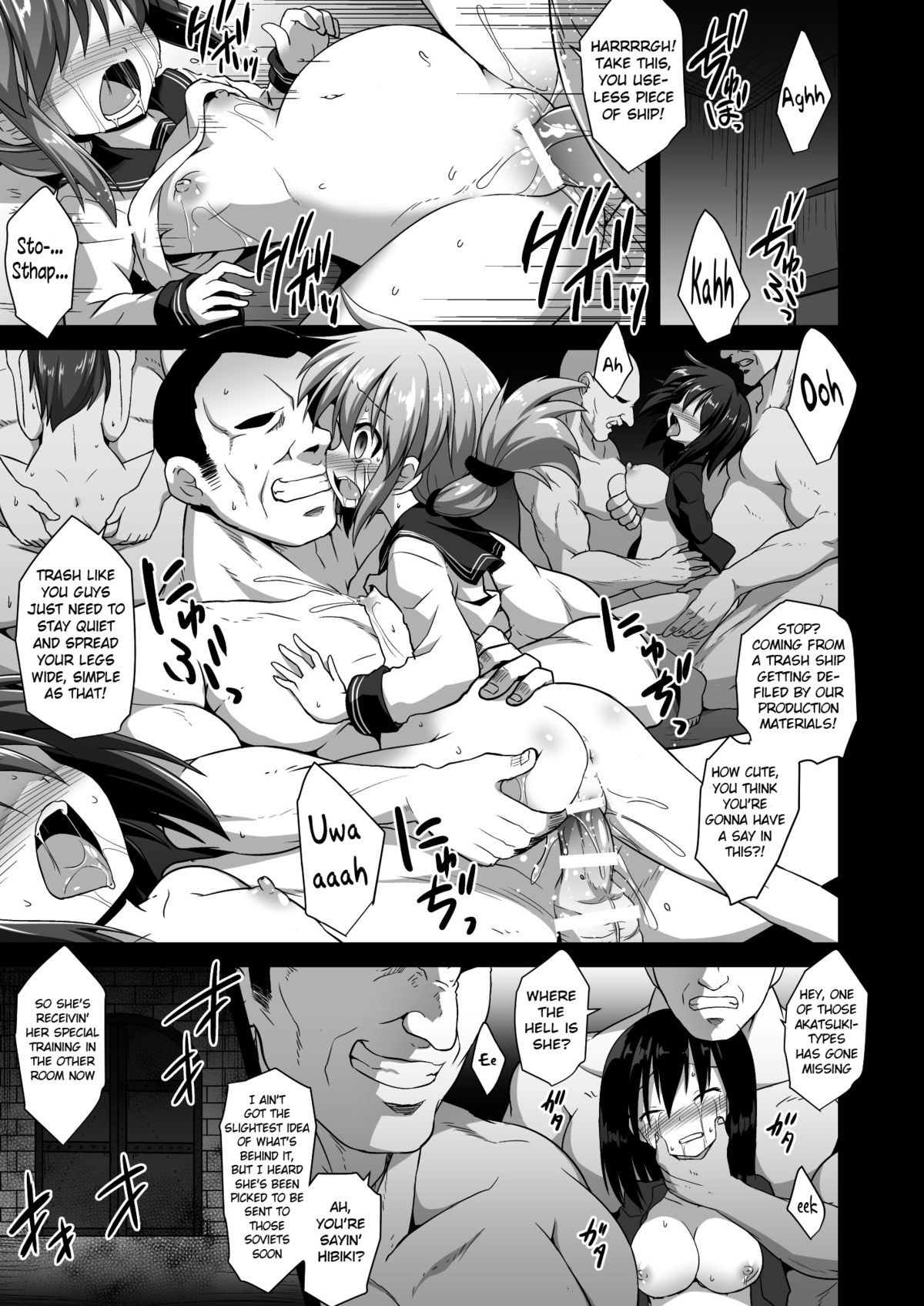 Kanmusu Chakunin Hibiki Yakuduke Yokuryuu Choukyou | Ship Girls Pregnancy - Hibiki's Drug-craving Style Training page 2 full