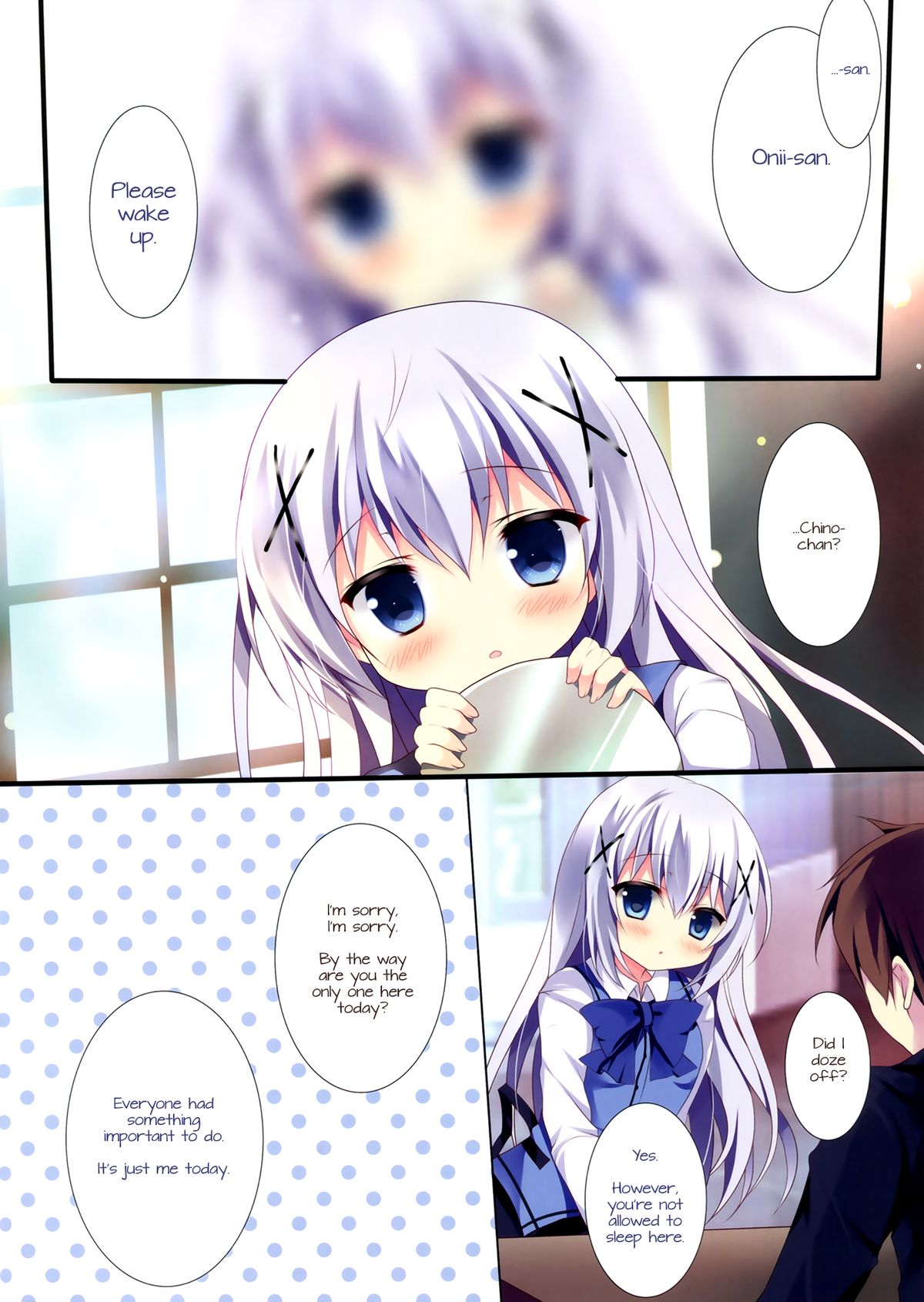 Chino-chan ni Onii-san te Iwaretai! page 3 full