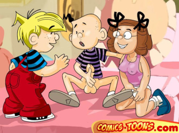 [Comics Toons] Slutty Margaret Wade (Dennis the Menace) cover