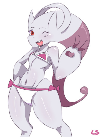 [Lightsource] Mega Mewtwo (Pokemon) cover