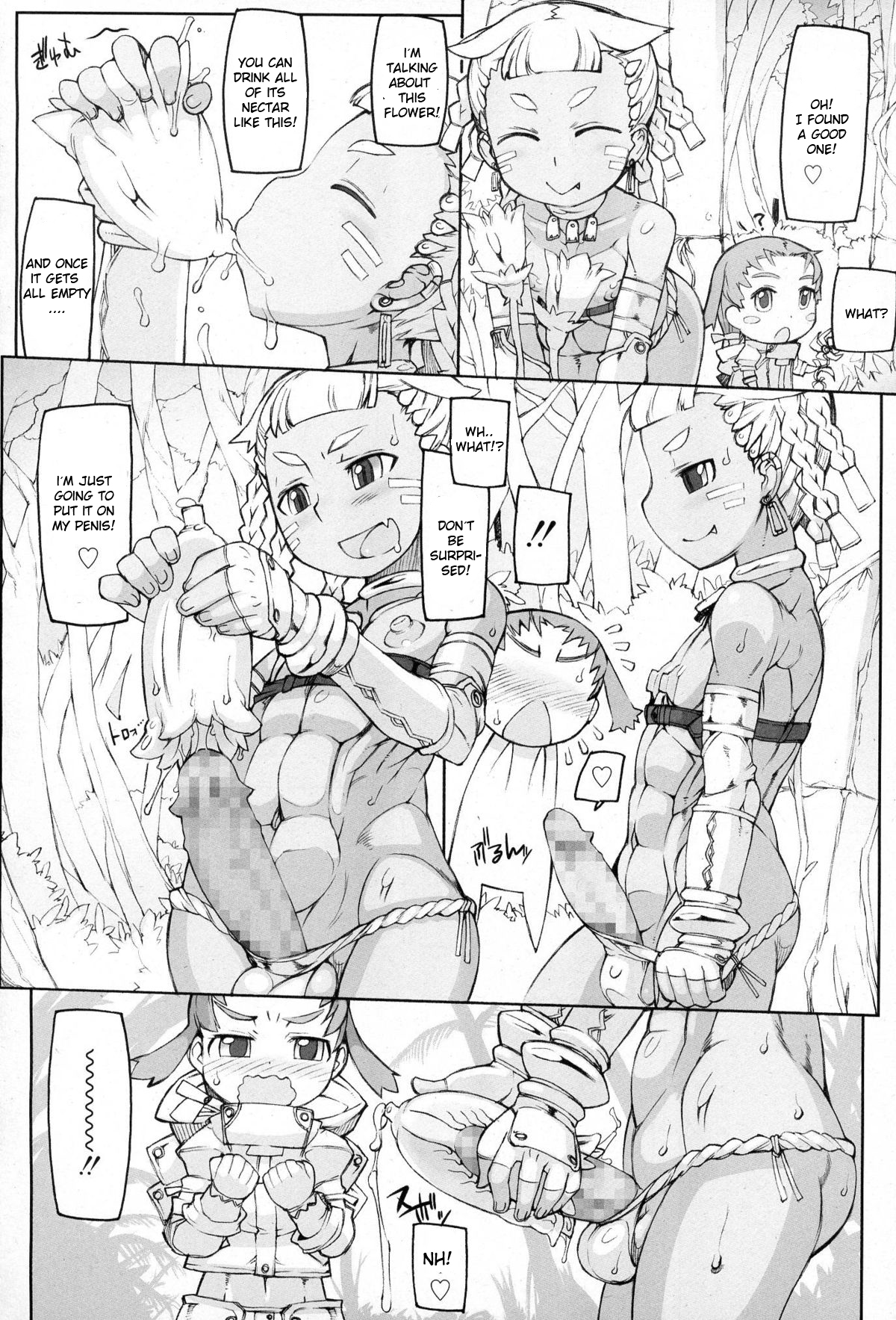 Morimichi Shounen + Shounen to Kari no Hi + Ibutsu Shounen | Everyday happenings of lustful young adventurers. page 4 full