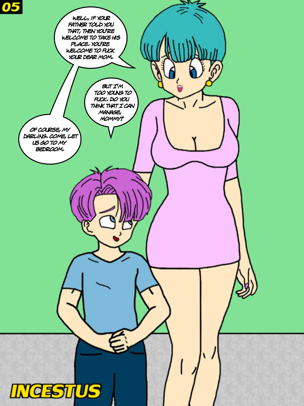 Dragon Ball Z - Mama's Boy III page 5 full