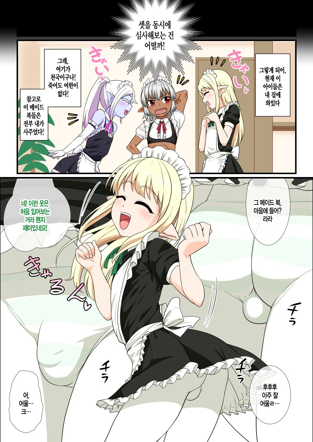 Itsuka Otokonoko Elf-tachi ga Wagaya ni Kitara | 언젠가 오토코노코 엘프들이 내집에 찾아온다면 page 5 full