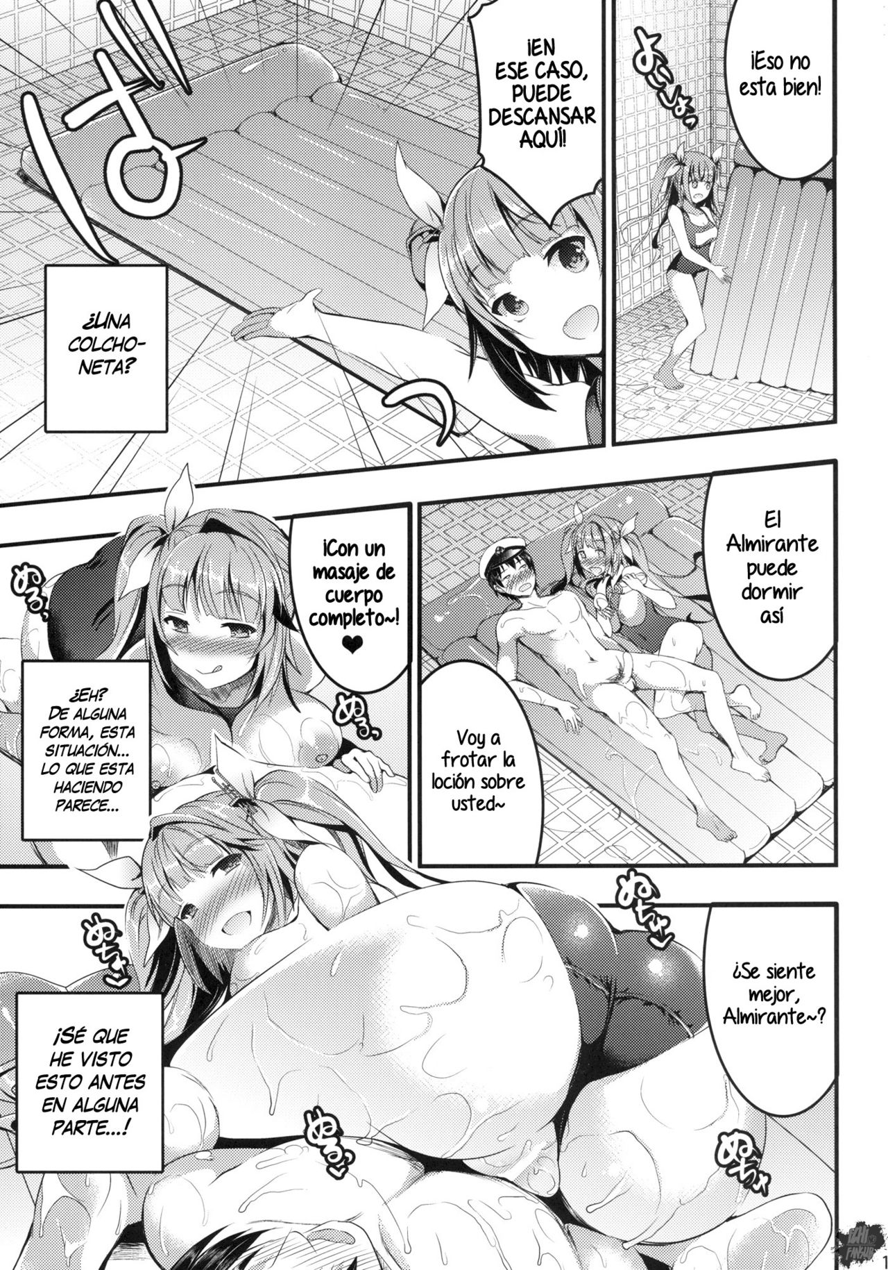 Oshioki! Iku no Nurunuru Soap Time page 11 full
