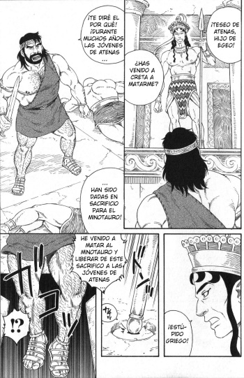 [Tagame Gengoroh] Teseo y el minotauro. cover