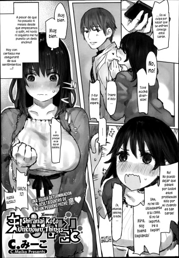 [C.Meiko] Shiranai Koto | Cosas Desconocidas (COMIC Megastore Alpha 2014-07) [Spanish] [XHentai95] cover