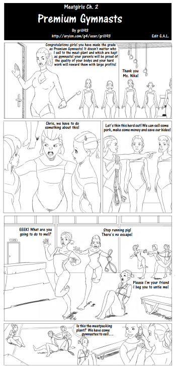 [grill93] Meat Girls Ch. 2 Premium Gymnasts cover