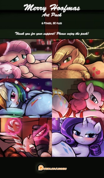 [Lumineko] Merry Hoofmas (My Little Pony: Friendship is Magic) cover