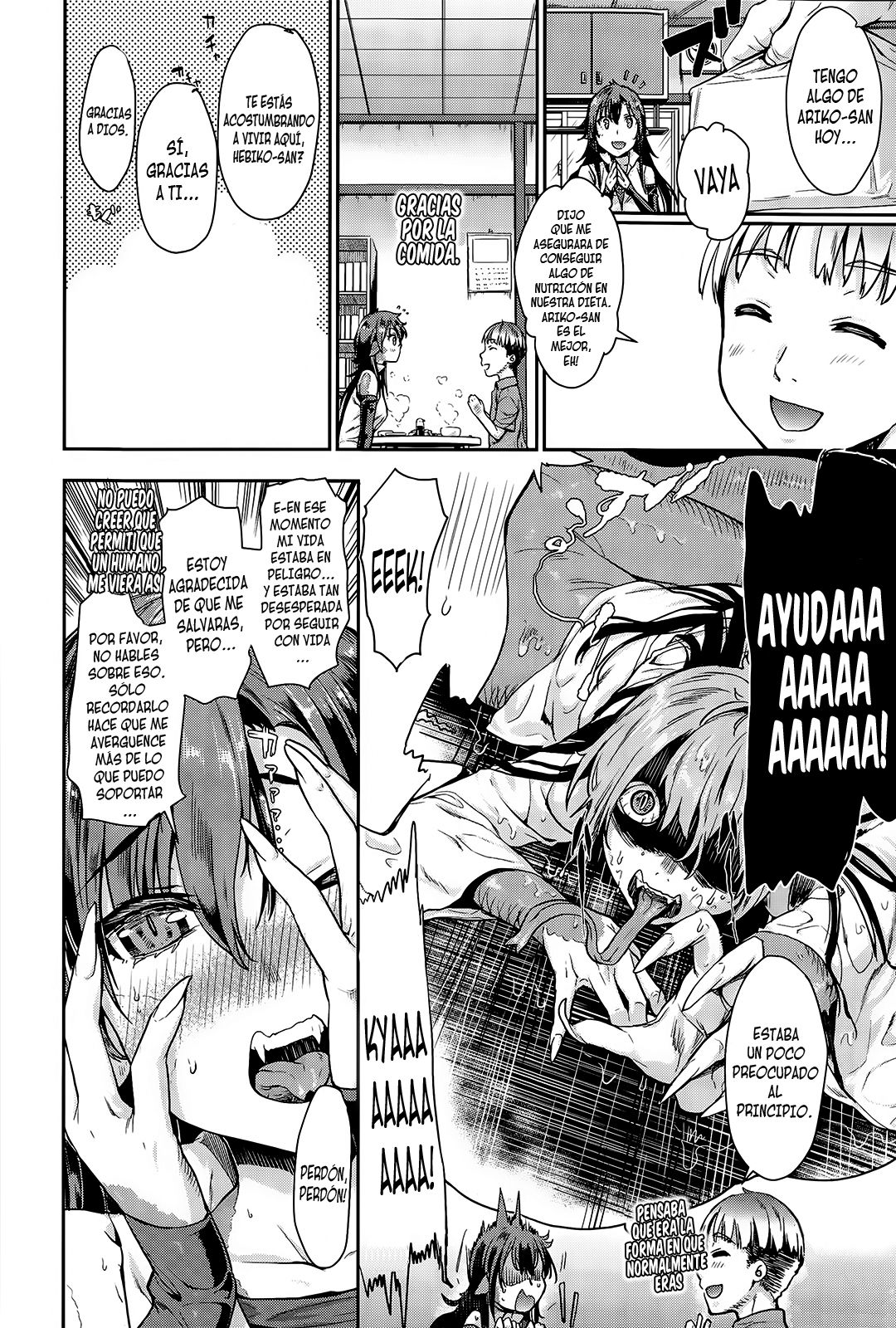 Nyorutto! Hebiko-san | Slithering Hebiko-san! page 2 full