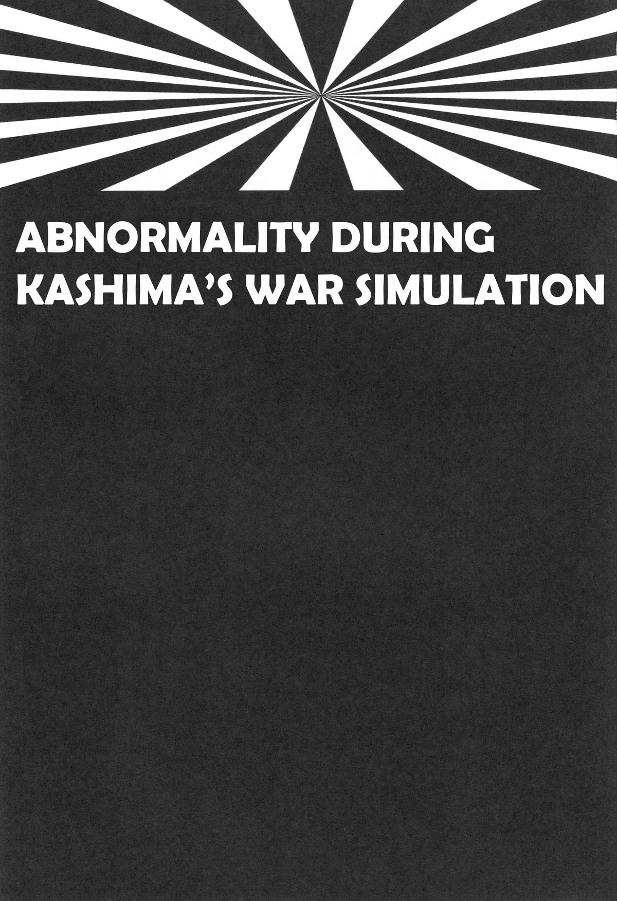 Kashima-chan no Renai Sensen Ijou Ari | Abnormality During Kashima's War Simulation page 2 full
