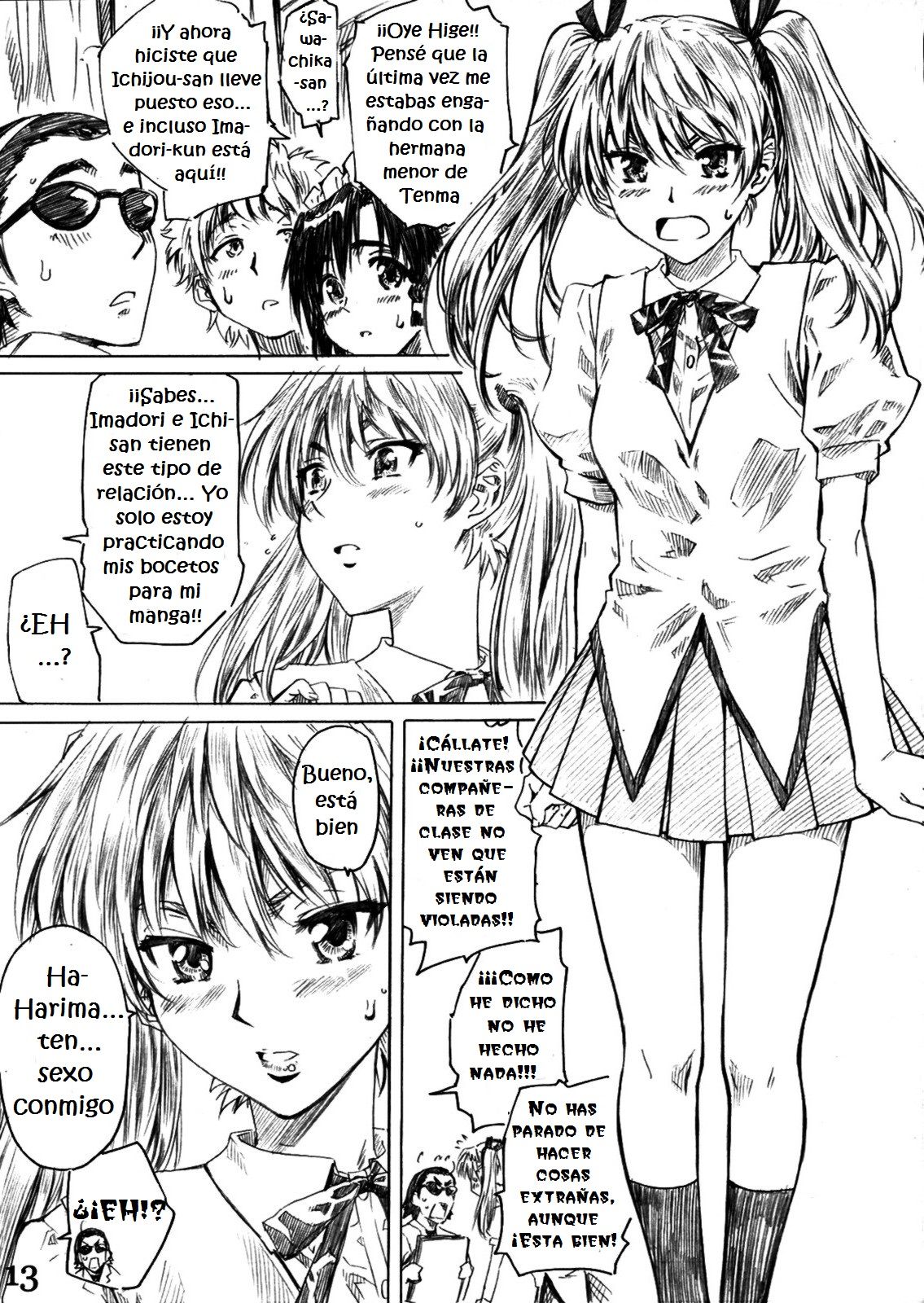 School Rumble Harima no Manga Michi Vol. 3 page 12 full