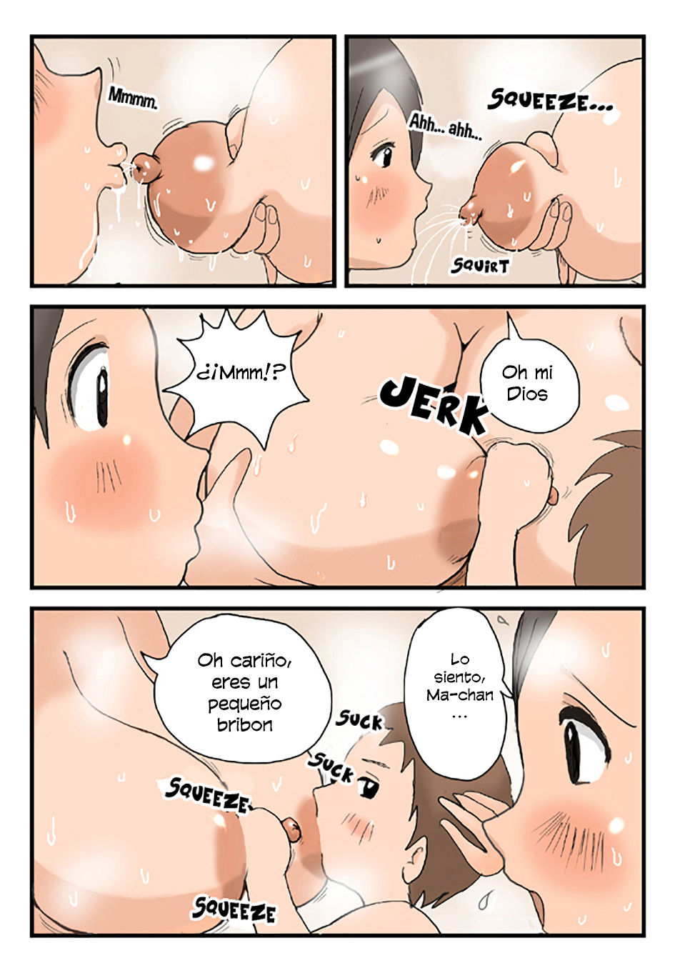 Totsugeki! Tonari no Bonyuu Mama | Charge!! Busty Neighbor Mama page 12 full