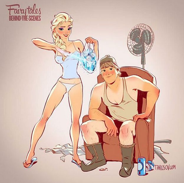 Disney Princess Pin-Up by Andrew Tarusov page 10 full