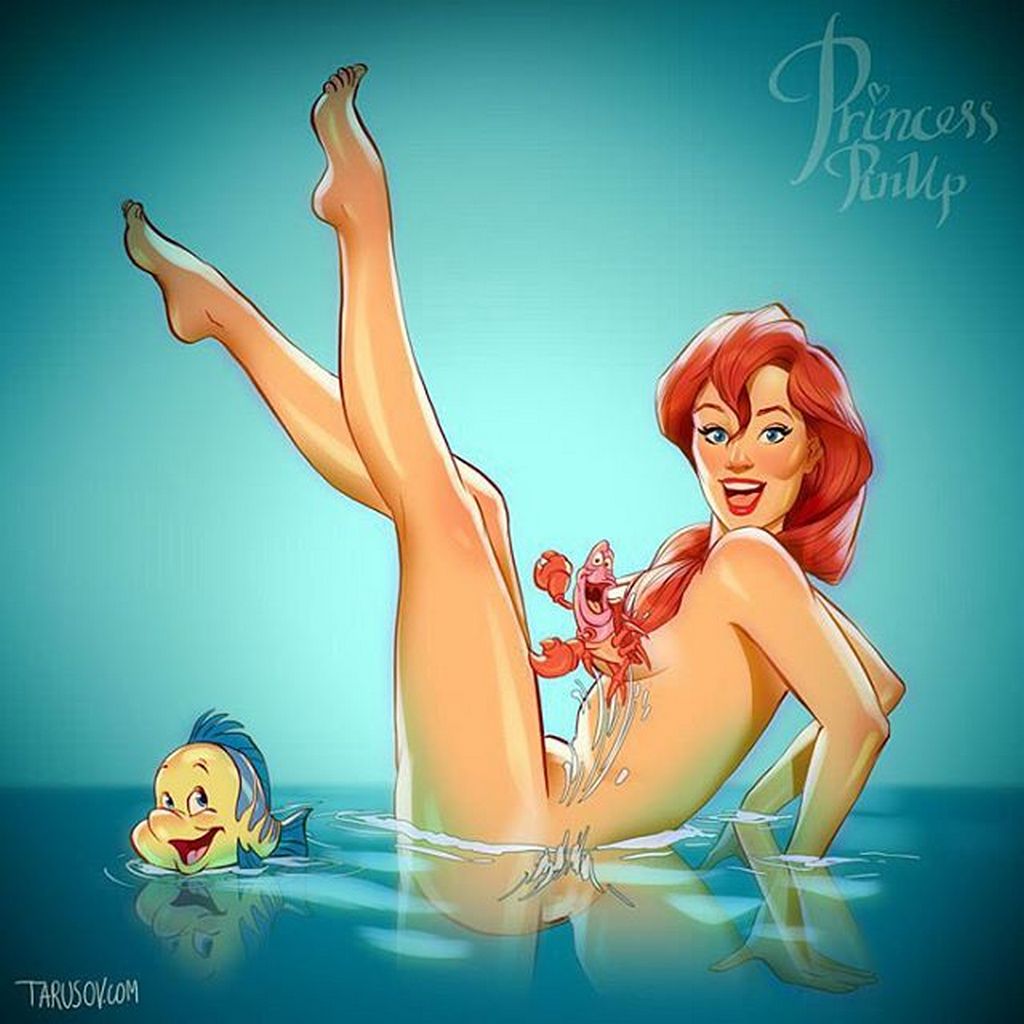 Disney Princess Pin-Up by Andrew Tarusov page 11 full