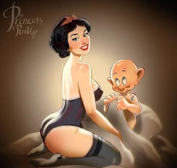 Disney Princess Pin-Up by Andrew Tarusov cover