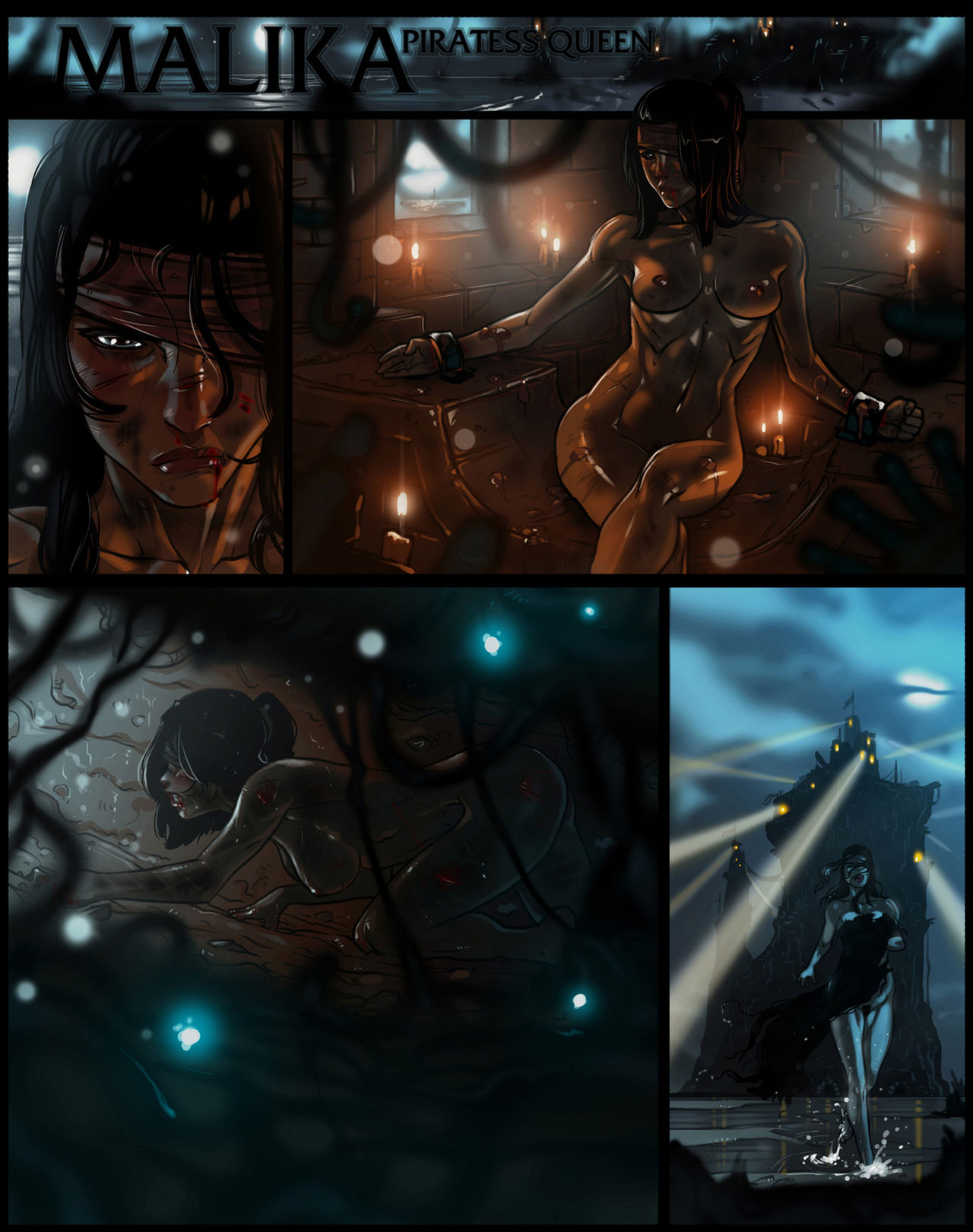 Malika - Piratess Queen page 1 full