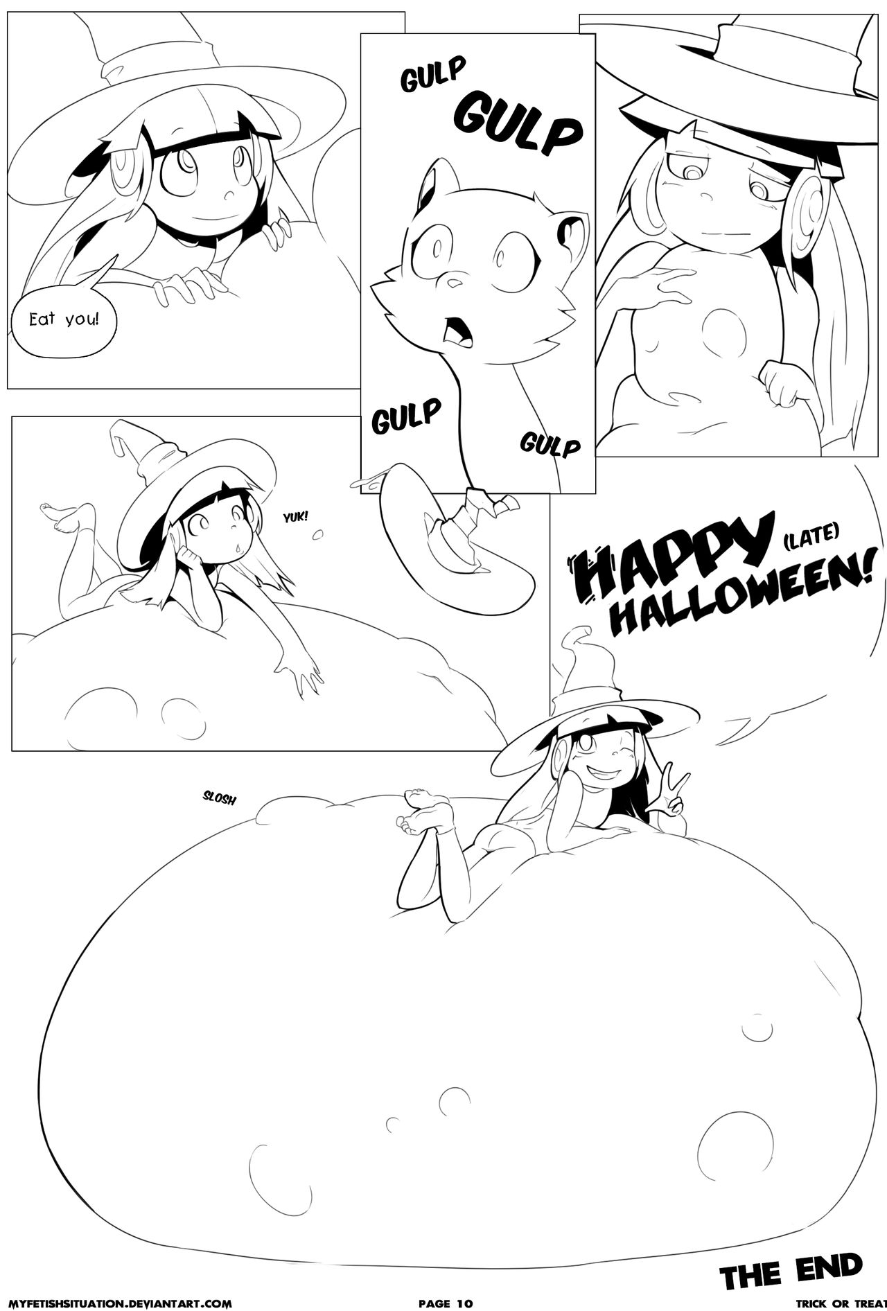 The Witch in 'Trick or Treat' page 10 full