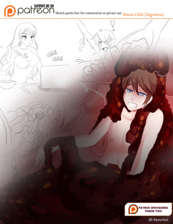 [Saintxtail]  Warm Chili sketch pack cover