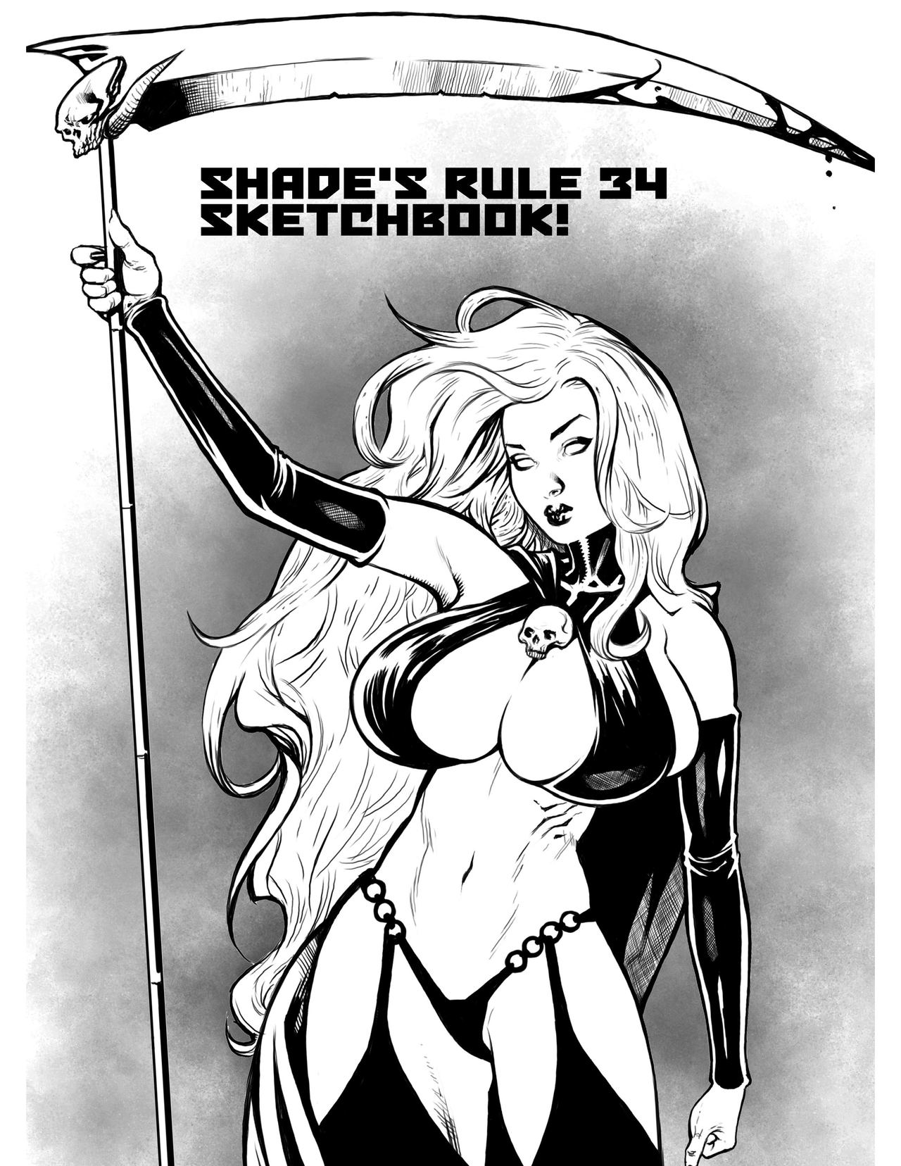 Shade's Rule 34 Sketchbook page 1 full