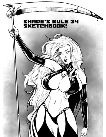 [Shade] Shade's Rule 34 Sketchbook (Kickstarter Project) cover
