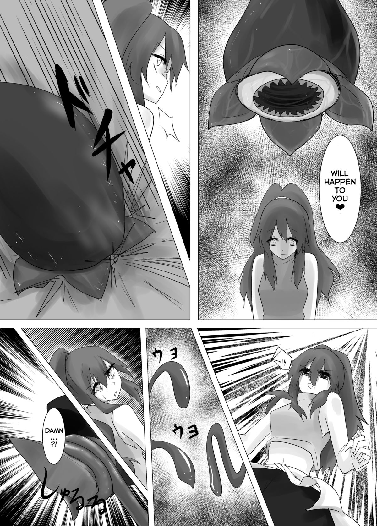 Jingai Lez Rape -Alraune Hen- | Jingai Lez Rape -Alraune Story- page 12 full