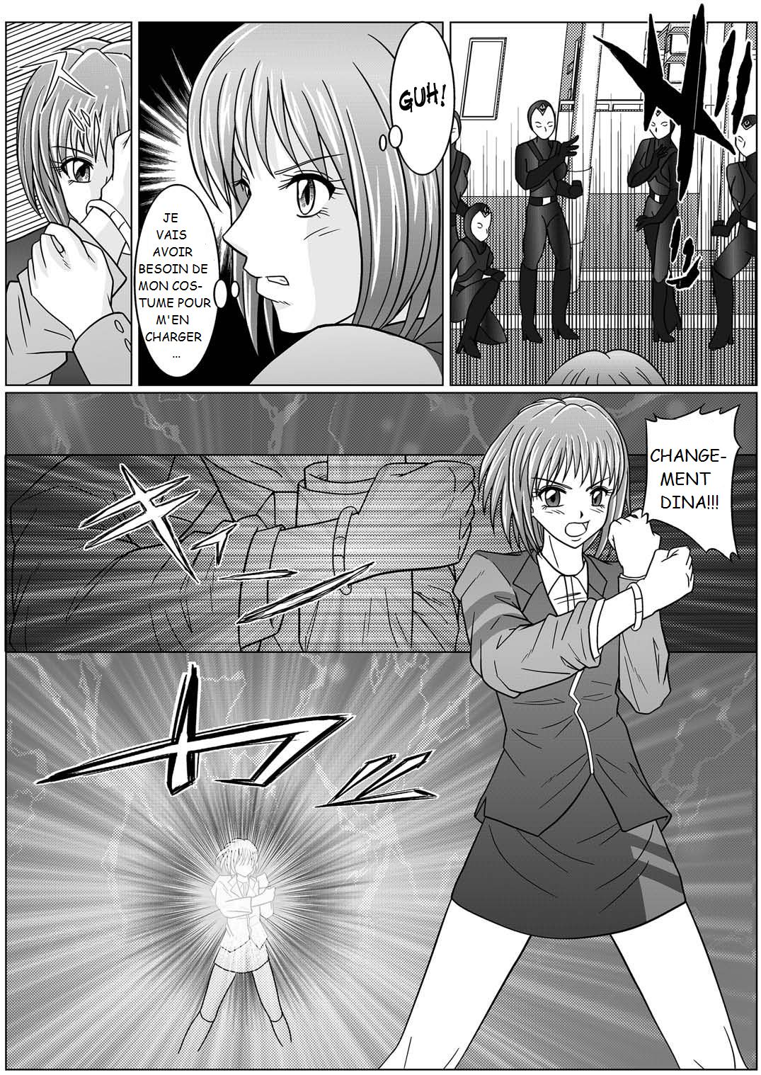 Tokubousentai Dinaranger ~Heroine Kairaku Sennou Keikaku~ Vol. 01 page 11 full