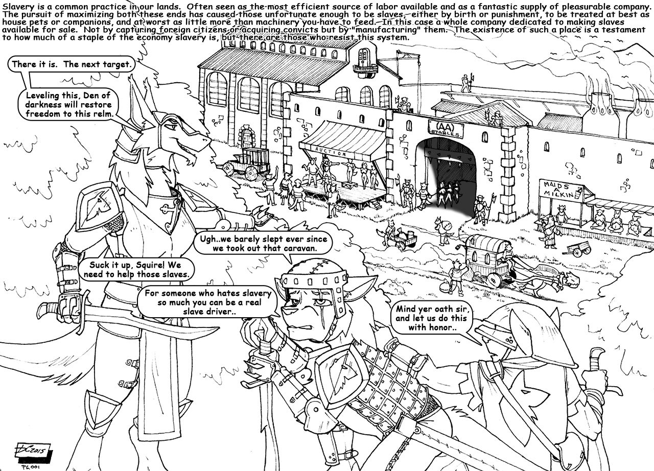 A Dame's Tale page 1 full