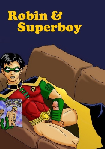 Robin & Superboy [Superhero] [Gay] cover