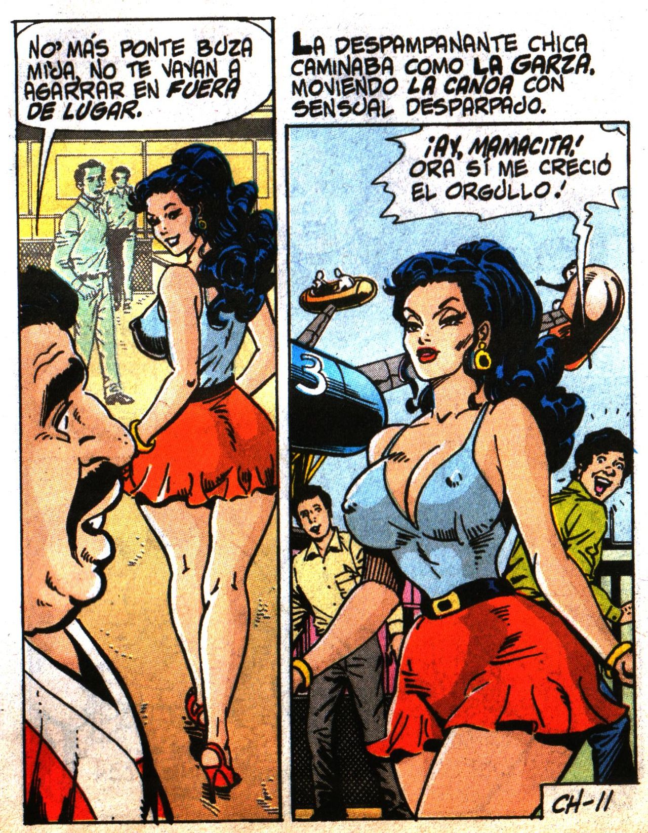 Las Chambeadoras 084 - Page 12 - Comic Porn XXX