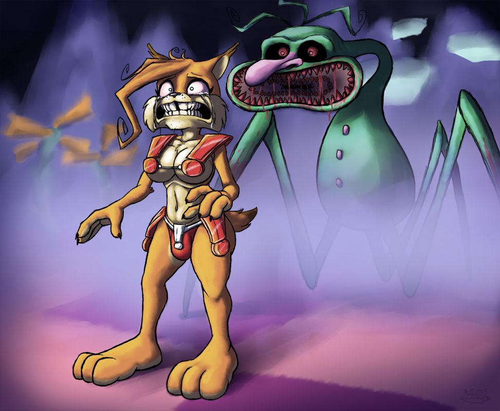 Bubsy Bobcat, My Girlfriend. page 10 full