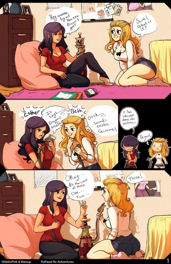 [StilettoPink, watsup] Pothead Re-Adventures [Ongoing] cover