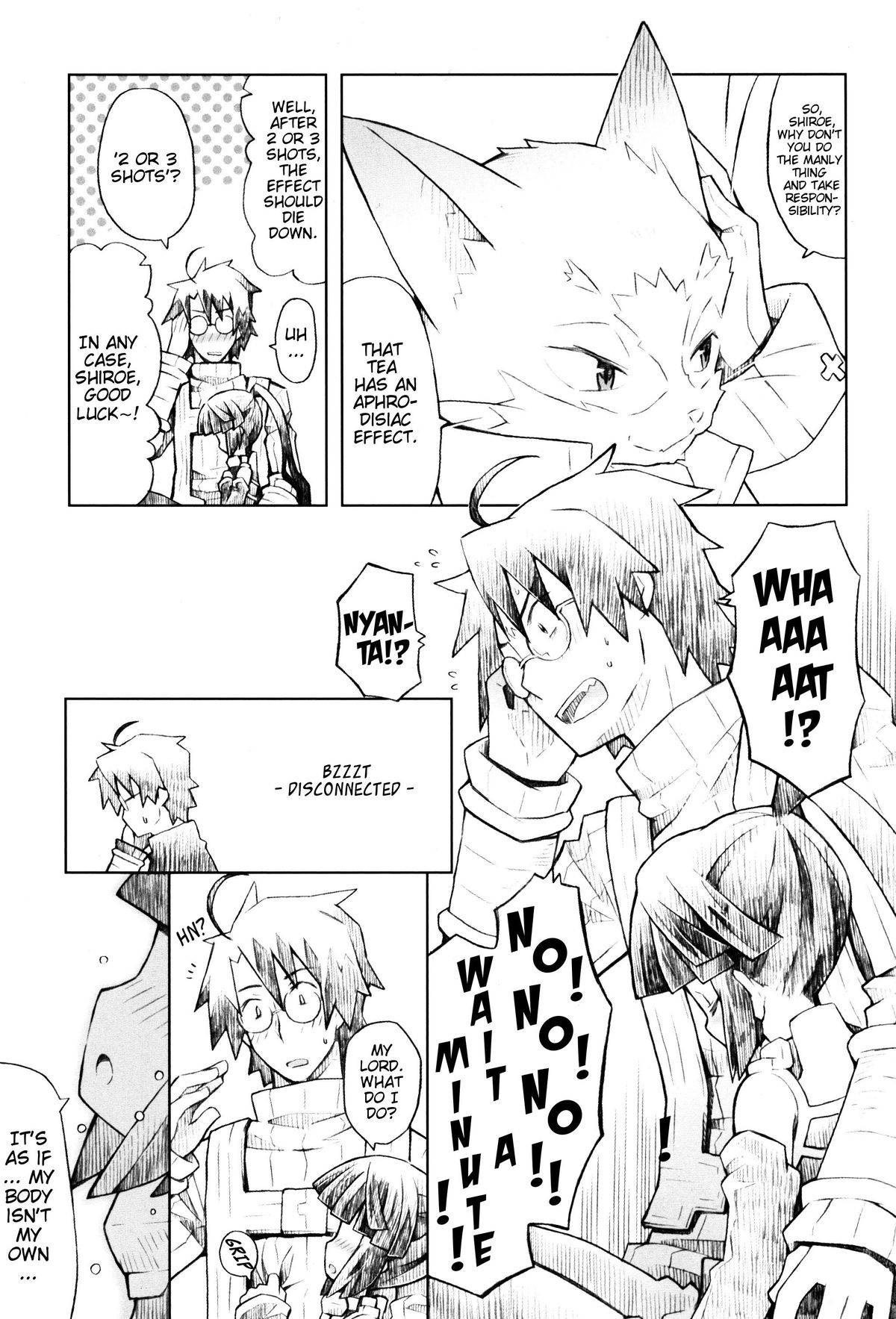 Neko to Ocha to Kyuujitsu to. | A Cat, Tea, and a Holiday. page 11 full