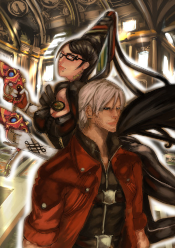 [TNT-NAMELESS03] Bayonetta vs. Dante [Russian] cover