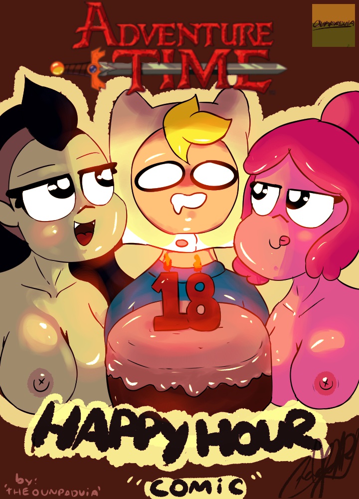 Adventure Time - Happy Hour page 1 full