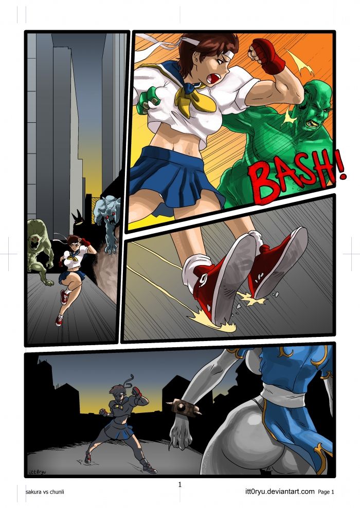 Vamp Fight Part 1-2 page 1 full