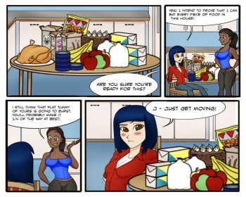 [RiddleAellinea] Weight Gain Wager + Weight Gain Winner cover