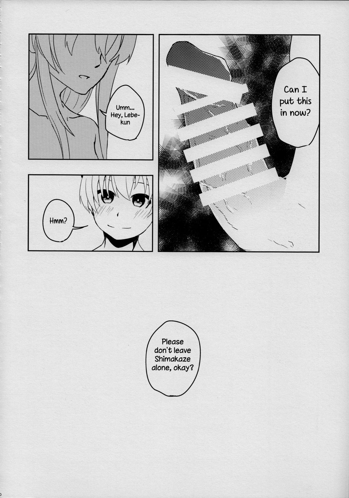 Koakuma Lebe-kun no Chinjufu Nisshi Zwei | Little Devil Lebe-kun's Navy Base Diary Zwei page 11 full