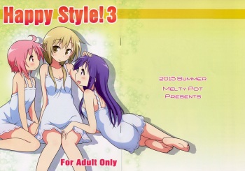 (C88) [Melty Pot (Mel)] Happy Style! 3 (Yuyushiki) cover