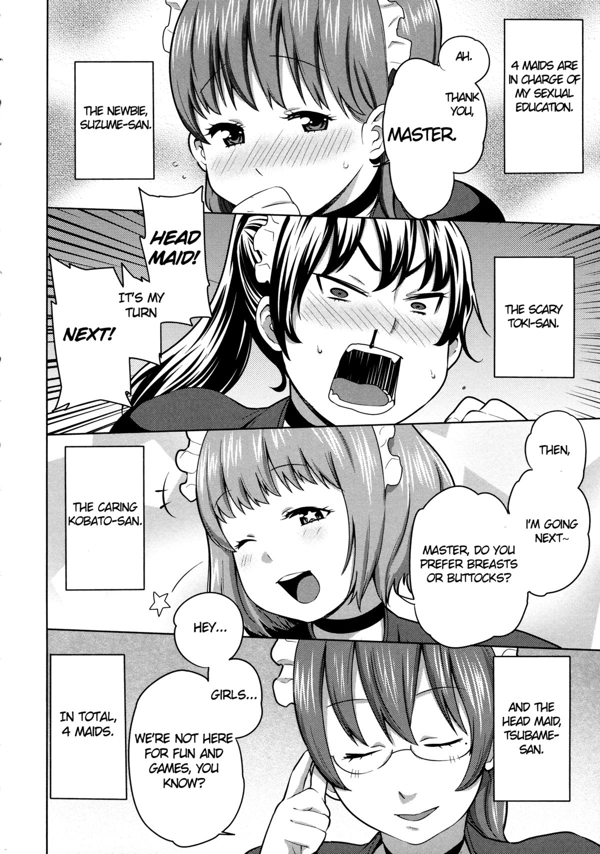 Maid x4 Ch. 1 page 12 full