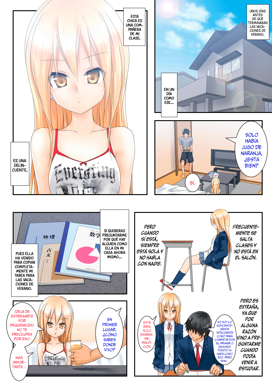 Teme Benkyou OshiERO yo! page 2 full