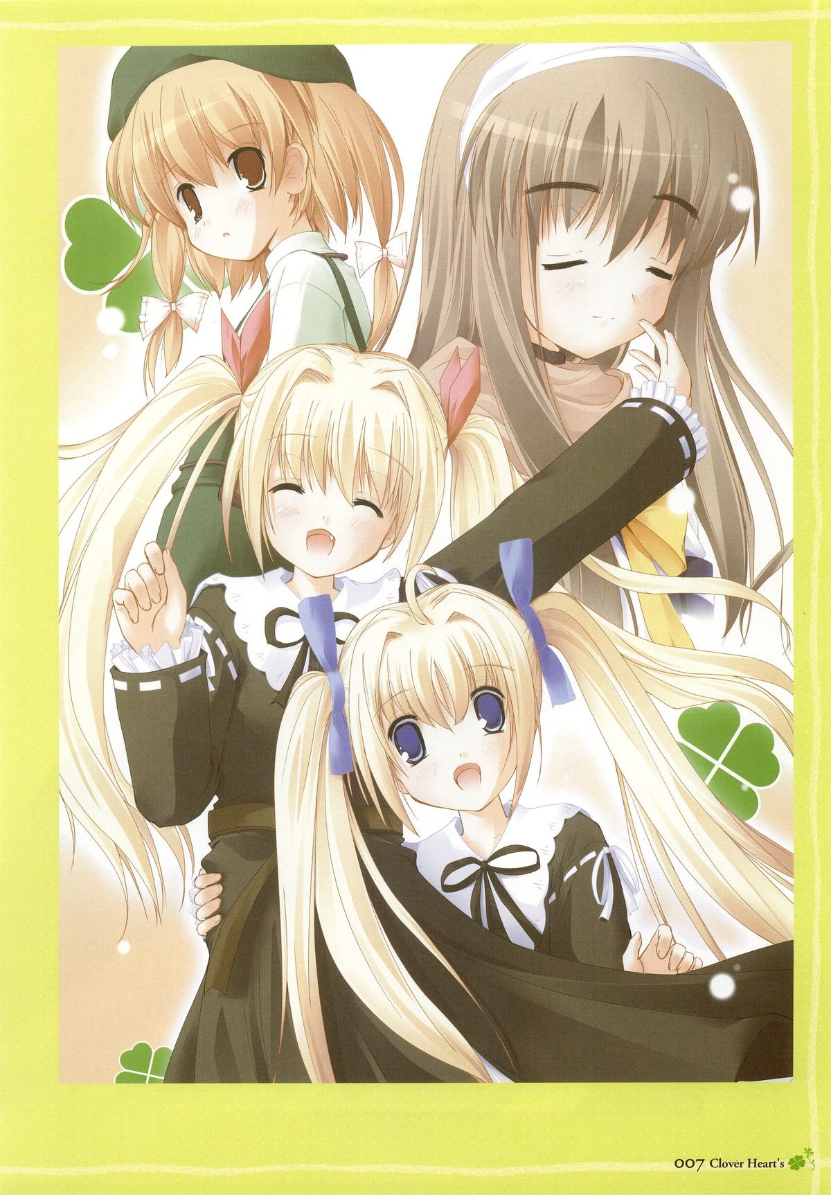 Clover Heart's Visual Fan Book page 12 full