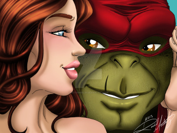 [Setoangel01] Pump it fantasies (TMNT 2K14) cover